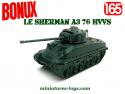 Le char Sherman HVVS miniature en plastique de Dermatt pour Bonux au 1/65e