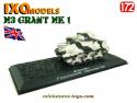 Le char anglais M3 Grant Mk 1 miniature par Ixo Models au 1/72e