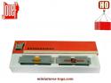 La boite de 2 containeurs longs 40 pieds en miniatures par Jouef au H0 HO