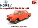 Le coupé BMW 700 LS rouge en miniature par Norev au 1/43e