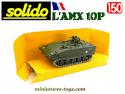 Un AMX 10P miniature par Solido avec ses deux figurines au 1/50e