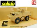 Le VAB 4x4 Saviem brun sable Hot UTM800 en miniature Solido au 1/50e