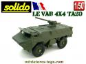 Le VAB 4x4 TA20 canon de 20 en miniature Solido au 1/50e