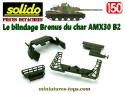 Le blindage Brenus du char AMX 30 B2 miniature de Solido Verem au 1/50e