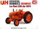 Le tracteur agricole Fiat 25R 1951 miniature Universal Hobbies au 1/43e
