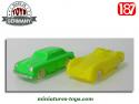 Un lot de 2 voitures miniatures made in Germany au H0 HO 1/87e