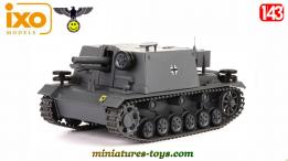 Le char Sturminfanteriegeschutz 33 en miniature par Ixo Models Altaya au 1/43e