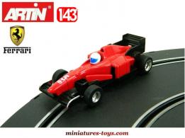 La Formule 1 Ferrari rouge n°5 en miniature pour circuit Artin au 1/43e