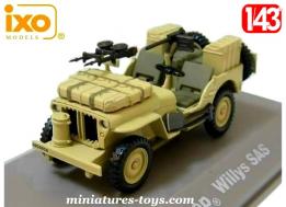 La Jeep Willys SAS desert en miniature Ixo Models au 1/43e