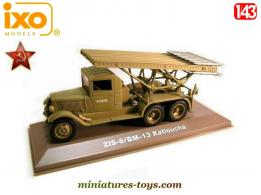 Le camion russe ZIS-6 BM 13 Katioucha miniature par Ixo Models au 1/43e