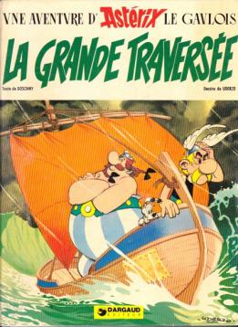 La BD Asterix La grande traversée parue chez Dargaud en 1975