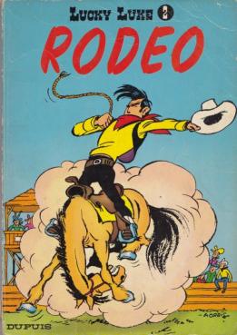 La BD Lucky Luke Rodéo parue aux éditions Dupuis en 1970