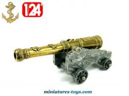 Un canon de marine type El Tigre 1797 en miniature au 1/24e