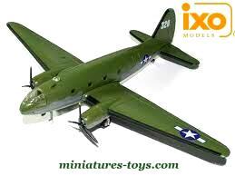 Le Curtiss C-46 Commando en miniature métal par Ixo models au 1/144e