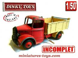 Le camion Bedford Tipper benne basculante miniature de Dinky Toys England