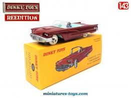 Le cabriolet Ford Thunderbird miniature de Dinky Toys réédité par Atlas au 1/43e
