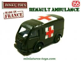 L'ambulance Renault Goélette R2065 miniature de Dinky Toys France au 1/55e