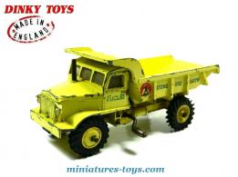 Le camion Euclid Dumper benne en miniature de Dinky Toys England au 1/50e
