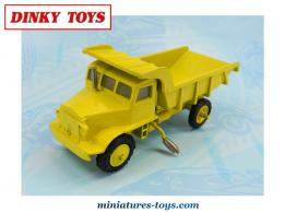 Le camion Euclid Dumper benne miniature de Dinky Toys au 1/50e repeint
