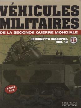 Le fascicule n°16 de la collection Eaglemoss de véhicules militaires au 1/43e