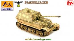 Le Panzerjager Tigre P Elefant camo en miniature par Easy Model au 1/72e