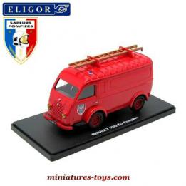 Le fourgon Renault 1000 kg pompiers en miniature d'Eligor au 1/43e