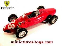 La Formule 1 Ferrari 156 de 1961 en miniature au 1/40e