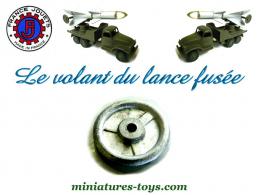 Le volant de manoeuvre du lance fusée militaire de France Jouets au 1/55e
