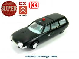 Le break Citroën CX Police en miniature de Injectaplastic au 1/33e