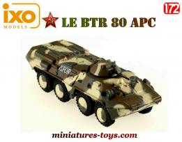 Le BTR 80 APC russe en miniature d'Ixo models au 1/72e 