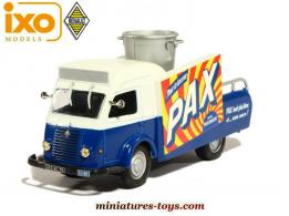 Le camion Renault 2500 kg publicitaire Pax en miniature Ixo models au 1/43e