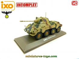 Le Sd Kfz 234/2 Puma allemand en miniature Ixo Models au 1/43e incomplet