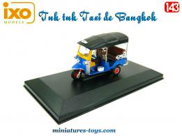 Le triporteur Tuk tuk Taxi de Bangkok miniature par Ixo Models au 1/43e