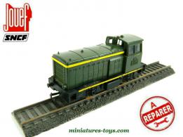 La locomotrice diesel Y 51130 SNCF miniature au H0 de Jouef sans moteur