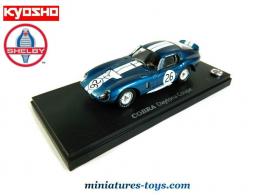 Le coupé Shelby Cobra Daytona miniature de Kyosho au 1/43e