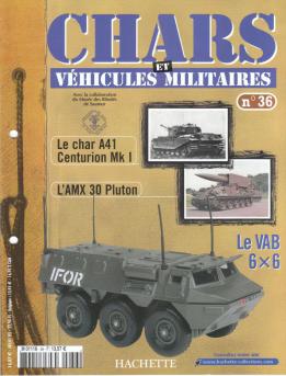 Le fascicule n° 36 de la collection Hachette de Solido militaires...