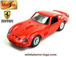 La Ferrari 250 GTO 1963 rouge en miniature de Maisto Shell au 1/38e