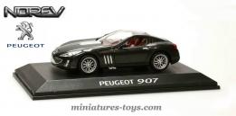 La voiture Peugeot 907 concept car miniature de Norev et Altaya au 1/43e