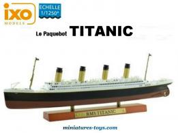 Le Paquebot RMS Titanic en miniature par Ixo Models au 1/1250e