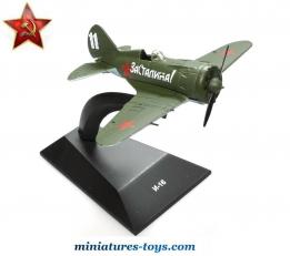 L'avion de chasse russe Polikarpov I 16 en miniature au 1/90e