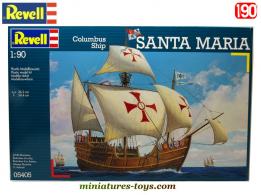 Le kit de la Santa Maria de Christophe Colomb par Revell au 1/90e