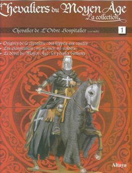 7 Livrets de la collection Altaya Chevaliers du moyen âge