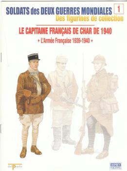 Livrets n° 1 et 2 de la collection Del Prado Soldats des deux guerres mondiales