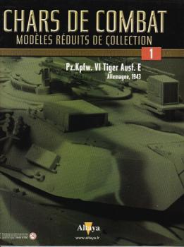 Le fascicule n° 1 de la collection Altaya chars de combat miniatures au 1/72e