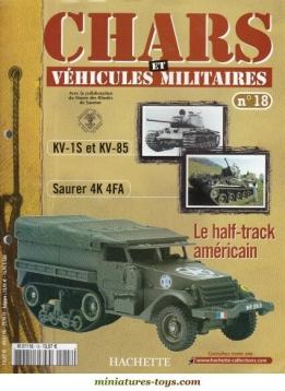 Le fascicule n°18 de la collection Hachette de miniatures militaires Solido