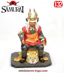 La figurine métal du Samurai Takeda Shingen au 1/32e