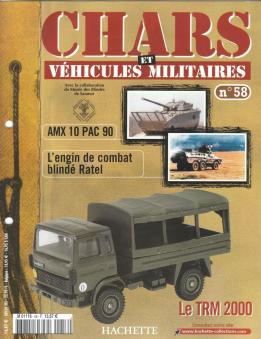 Le fascicule n° 58 de la collection Hachette de Solido militaires