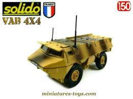 Le VAB Renault 4x4 Desert Storm en miniature de Solido au 1/50e