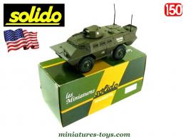 Le Commando US 4x4 M706 V-150 miniature de Solido au 1/50e 