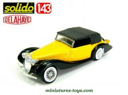 La Delahaye 135M de 1937 en miniature par Solido au 1/43e